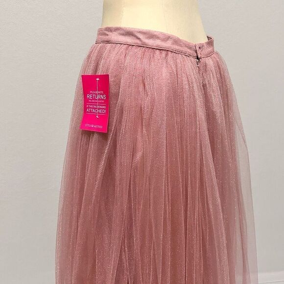 Little Mistress Maxi Tulle Skirt US8 Prom Fairy Whimsigoth Ballet Punk Princess - Picture 9 of 14